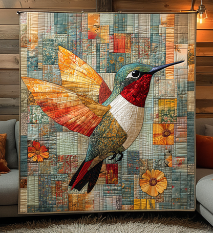 Garden Jewel Quilted Blanket
