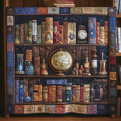 Garden of Knowledge Quilted Blanket