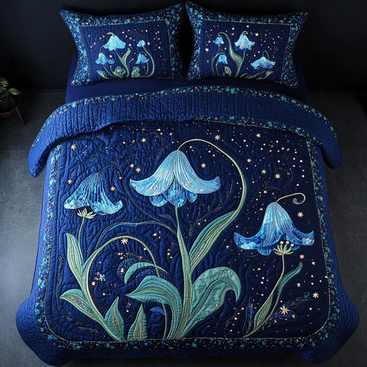 Garden of Stars 3-Piece Quilted Bedding Set