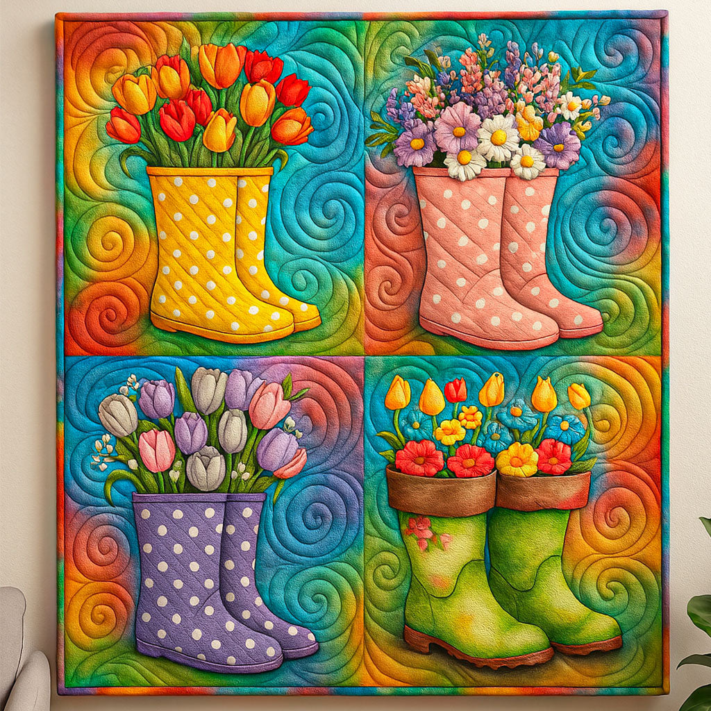 Gardener Delight Quilted Blanket