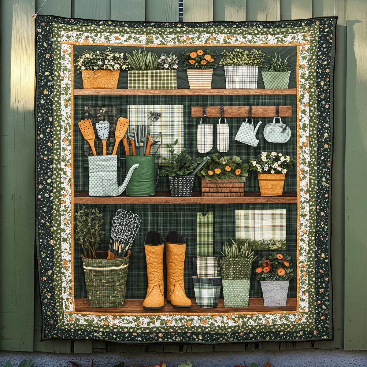 Gardener Essentials Quilted Blanket