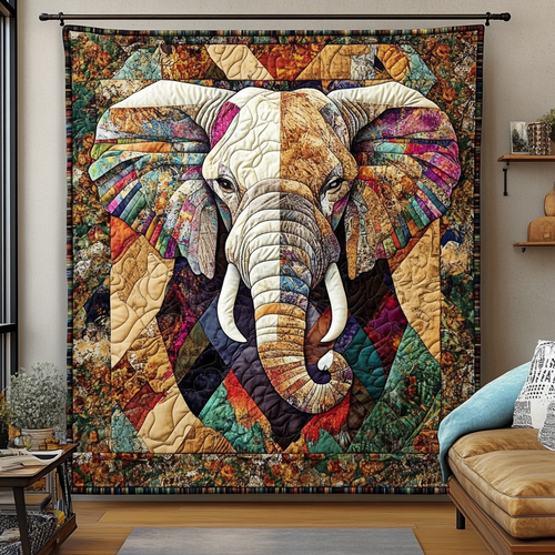 Gentle Giant Path Quilted Blanket
