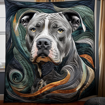 Dog Quilted Blanket