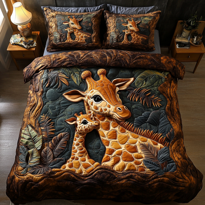 Gentle Heights 3-Piece Quilted Bedding Set