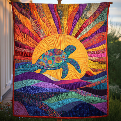 Gentle Shell Quilted Blanket