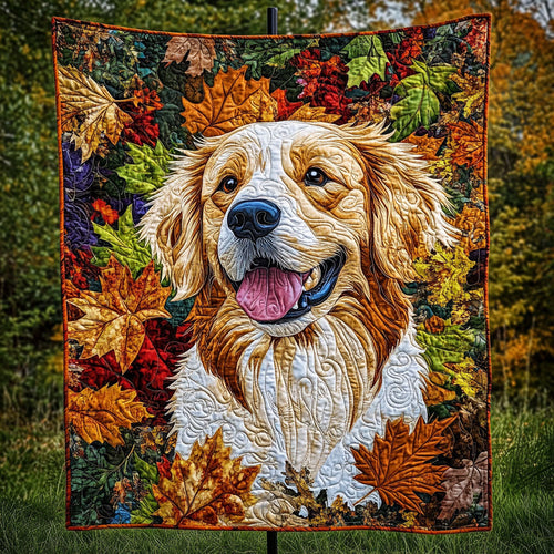 Golden Glade Quilted Blanket
