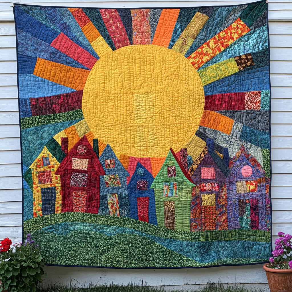 Golden Homes Quilted Blanket