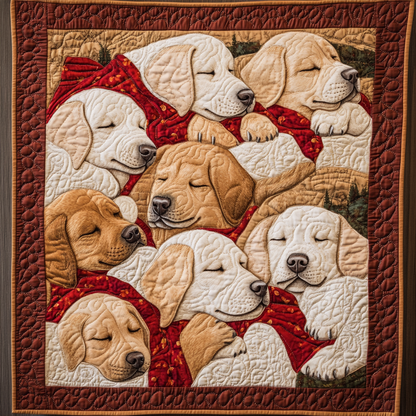 Golden Joy Quilted Blanket