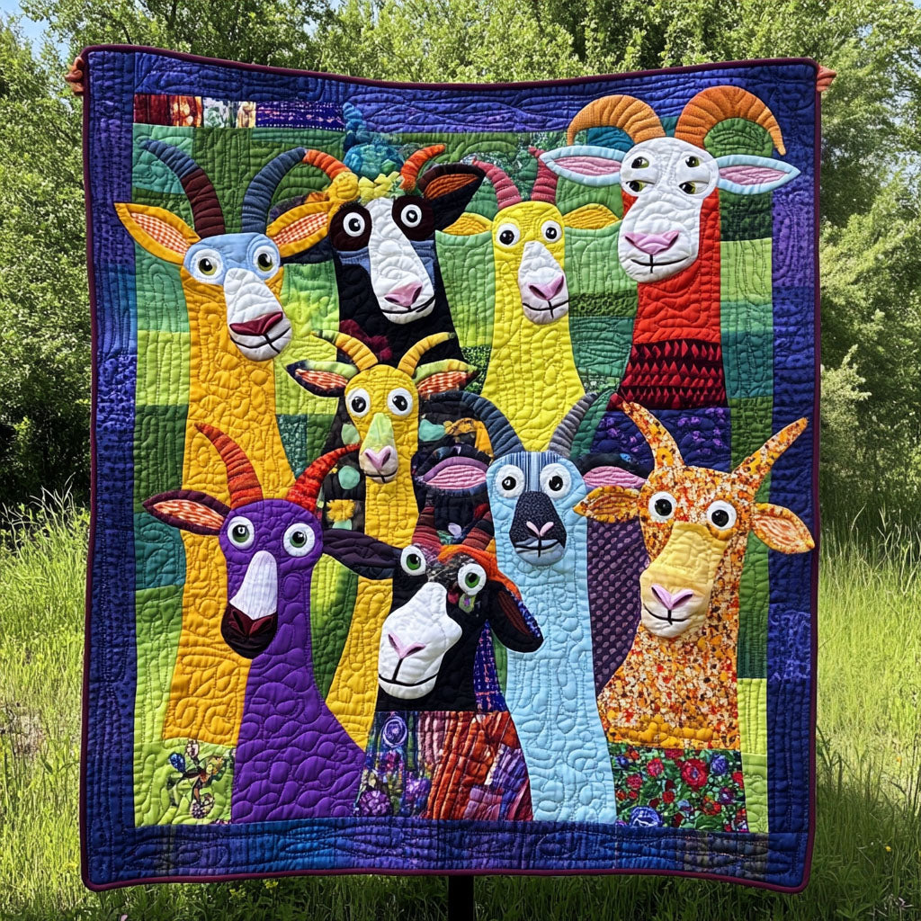Goofy Grazers Quilted Blanket