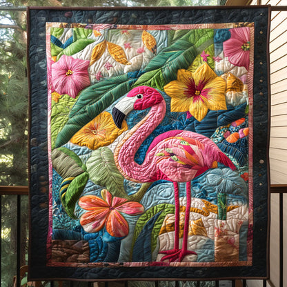 Graceful Stance Quilted Blanket