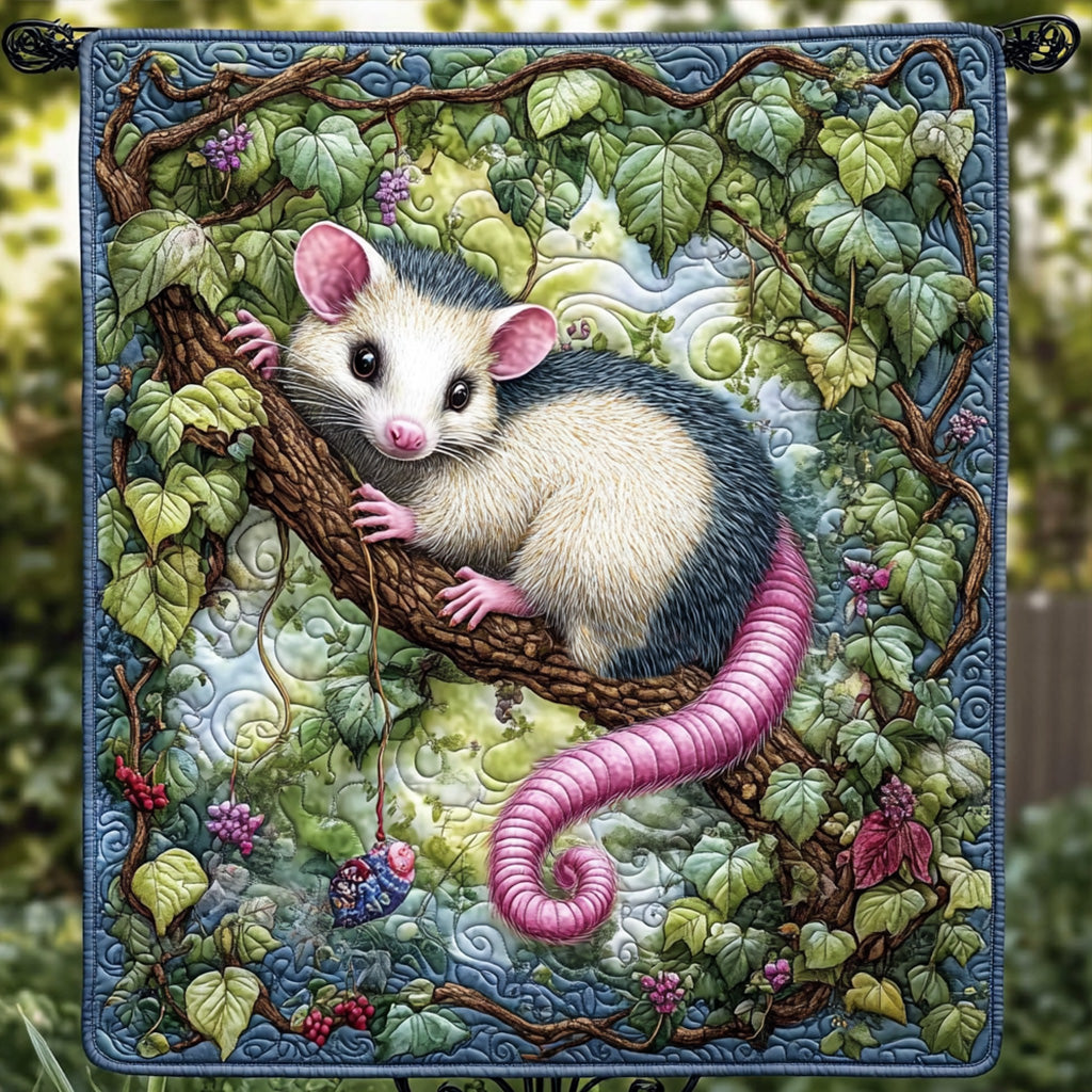 Grapevine Gaze Quilted Blanket
