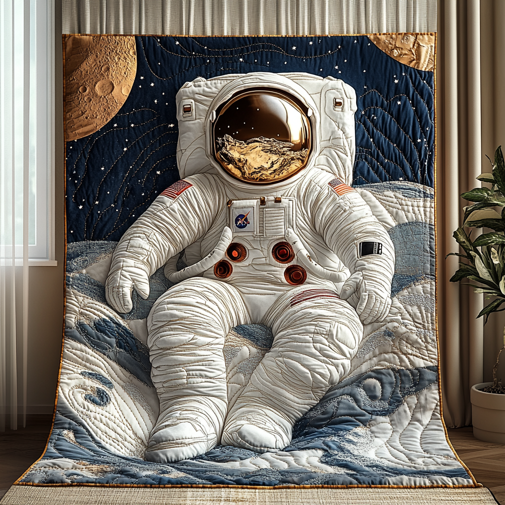 Gravity Free Quilted Blanket