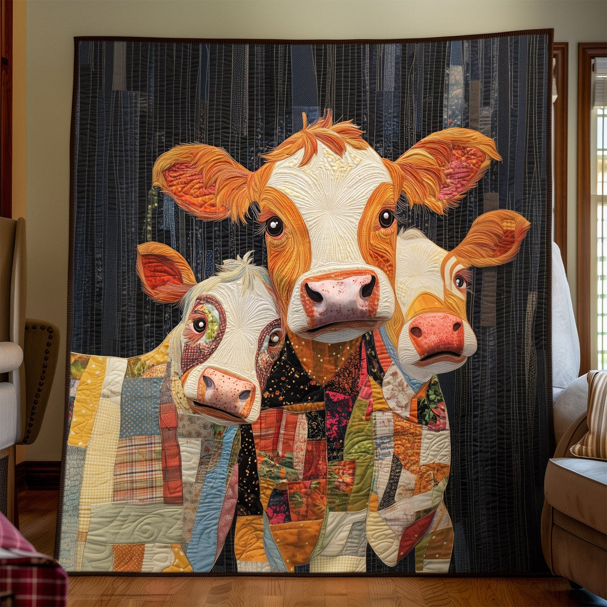 Grazing Gals Quilted Blanket