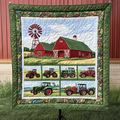 Greenfield Beauty Quilted Blanket
