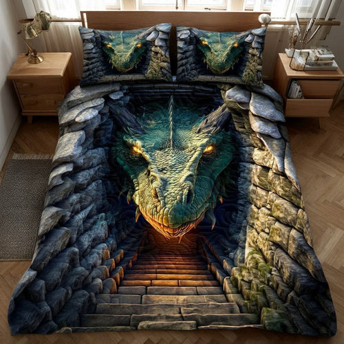Guardian Path 3-Piece Quilted Bedding Set