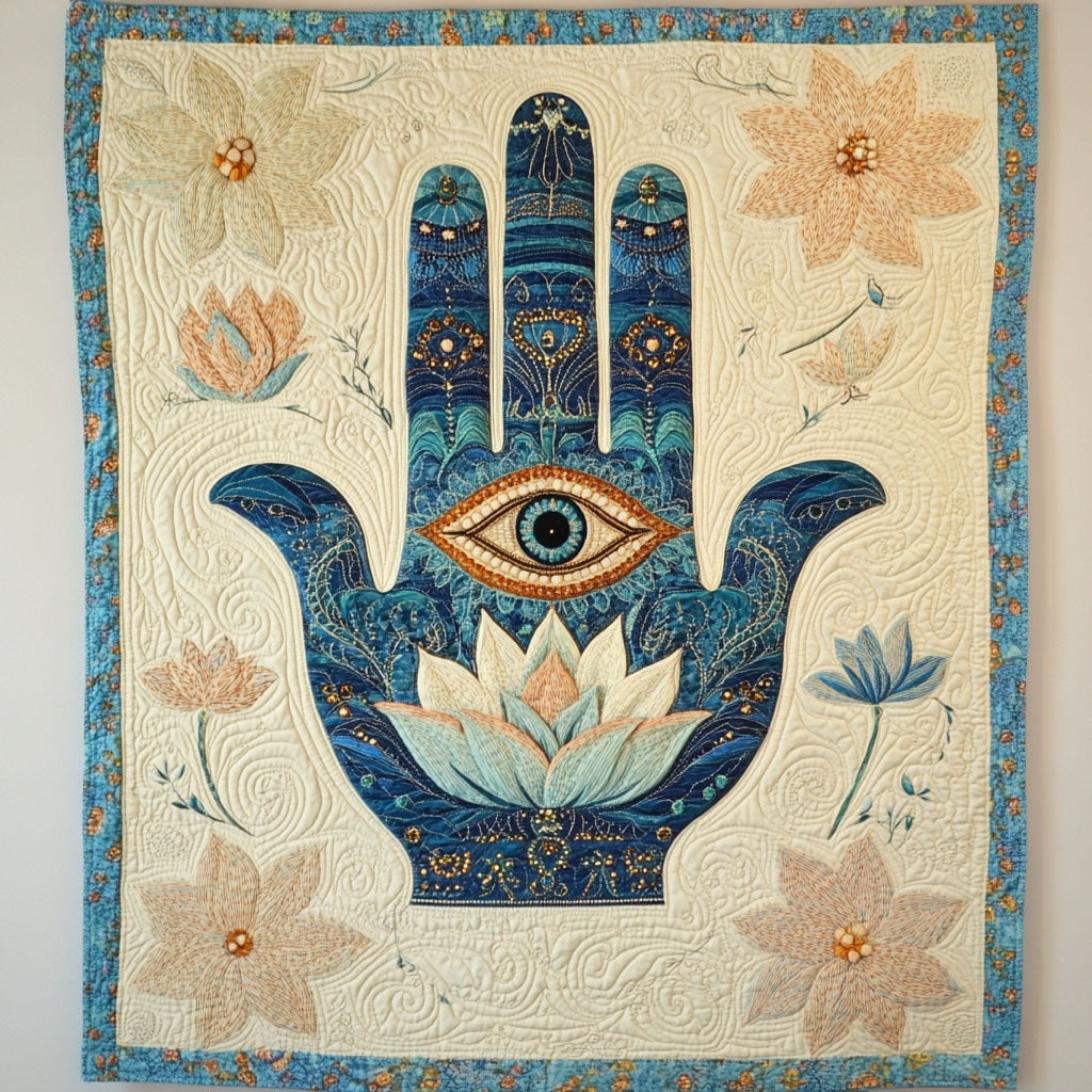 Hand of Light Quilted Blanket