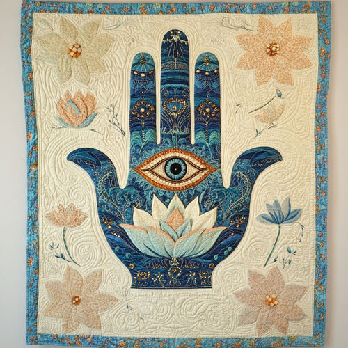 Hand of Light Quilted Blanket
