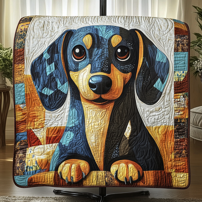 Happy Hound Quilted Blanket