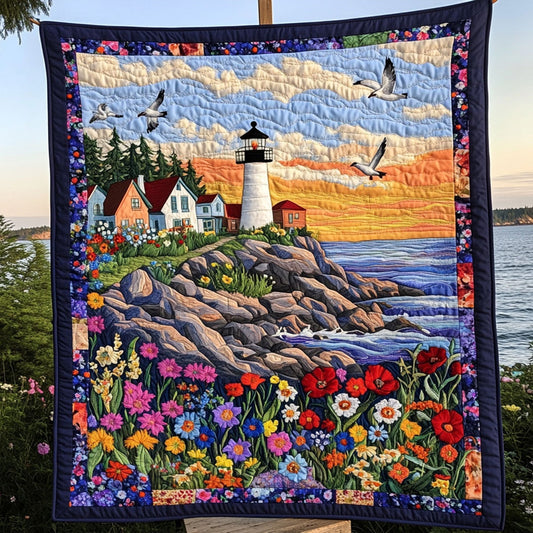 Harbor Dreams Quilted Blanket