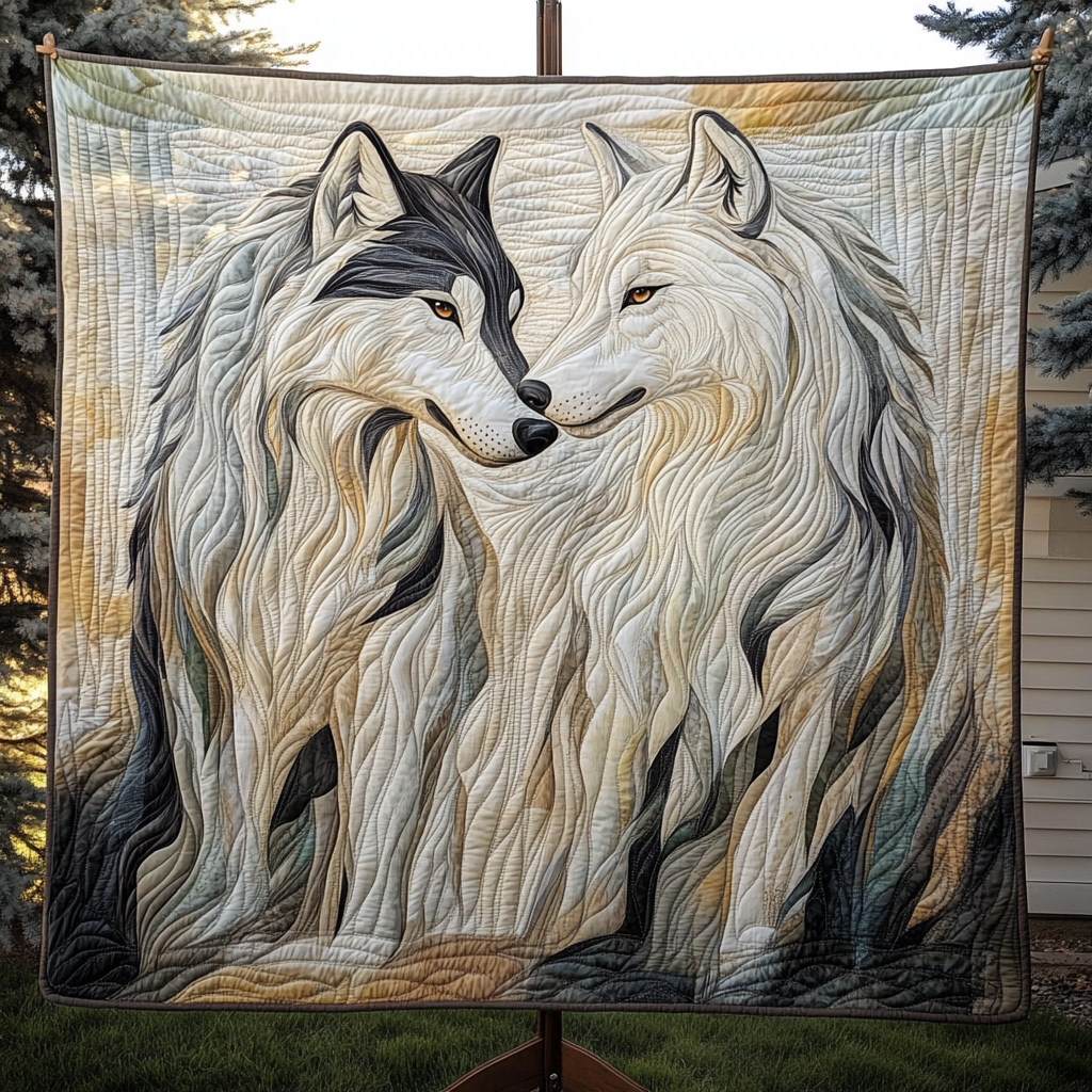 Harmony Pair Quilted Blanket