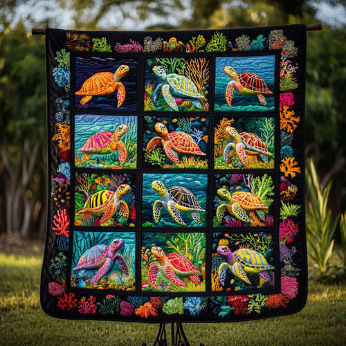 Harmony Shell Quilted Blanket