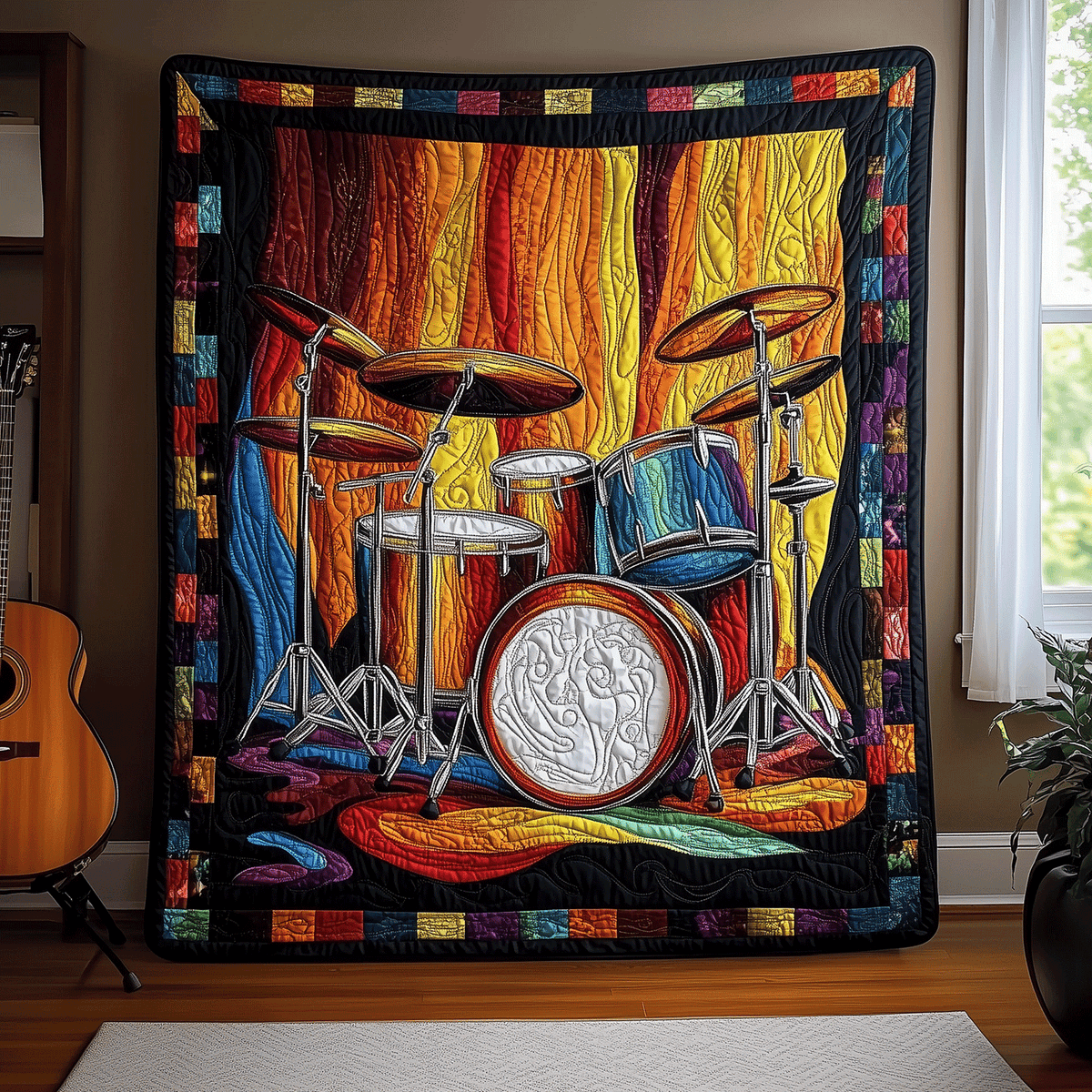 Harmony Threads Quilted Blanket