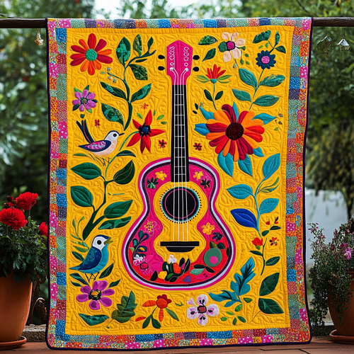 Harmony Vine Quilted Blanket