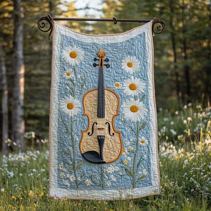 Harmony in Bloom Quilted Blanket