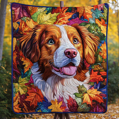 Harvest Breeze Quilted Blanket