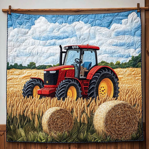 Harvest Champion Quilted Blanket