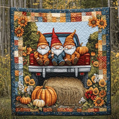 Harvest Festival Quilted Blanket