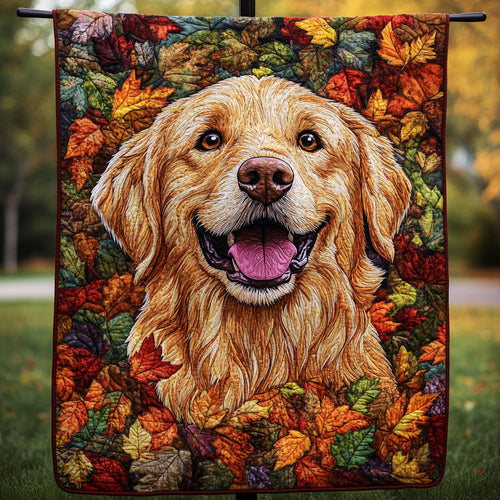 Harvest Hound Quilted Blanket