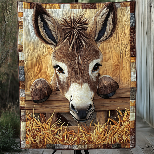 Hay Hopper Quilted Blanket