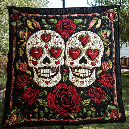 Heartbound Souls Quilted Blanket