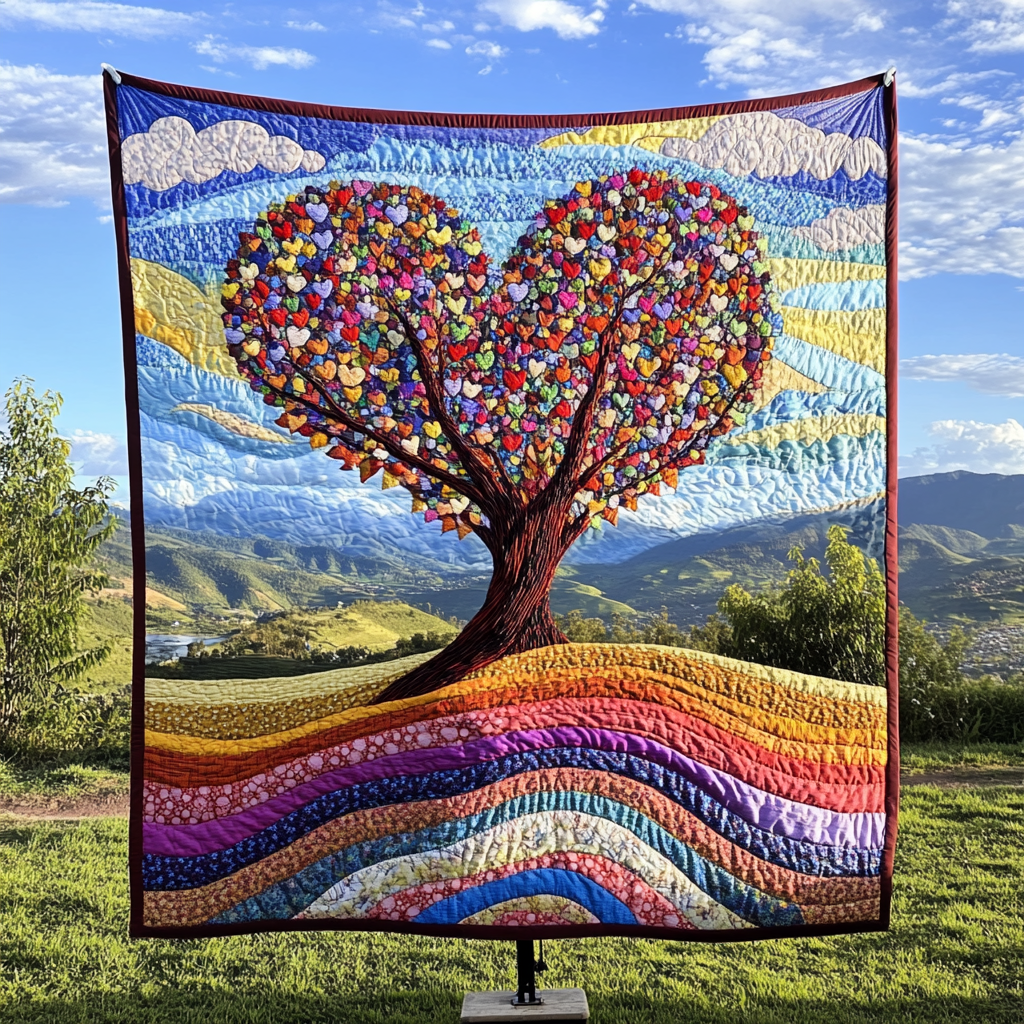Heartland Harmony Quilted Blanket