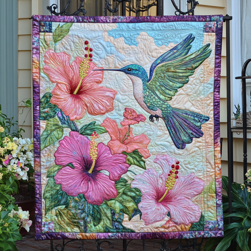 Heavenly Hover Quilted Blanket