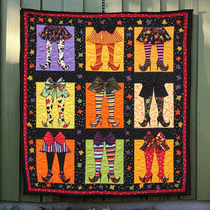 Hexed Heels Quilted Blanket