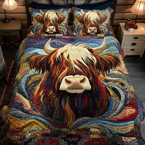 Highland Haven 3-Piece Quilted Bedding Set