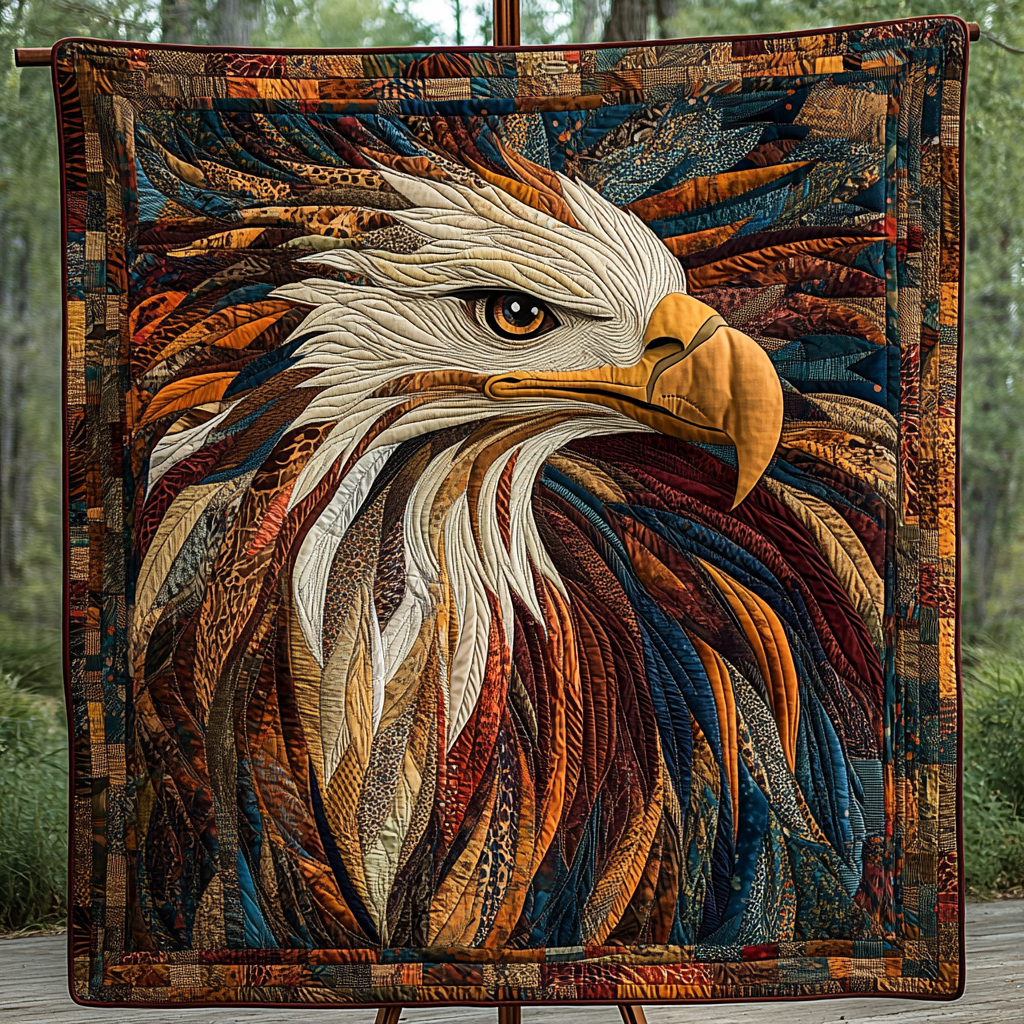 Highland Hunter Quilted Blanket