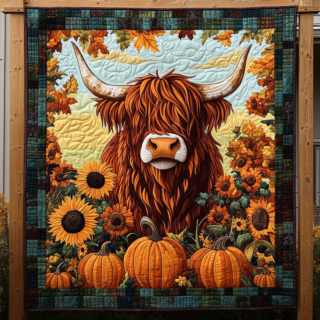 Highland Majesty Quilted Blanket