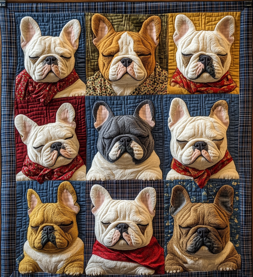 Holiday Hound Haven Quilted Blanket