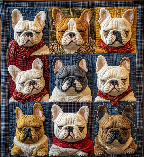 Holiday Hound Haven Quilted Blanket