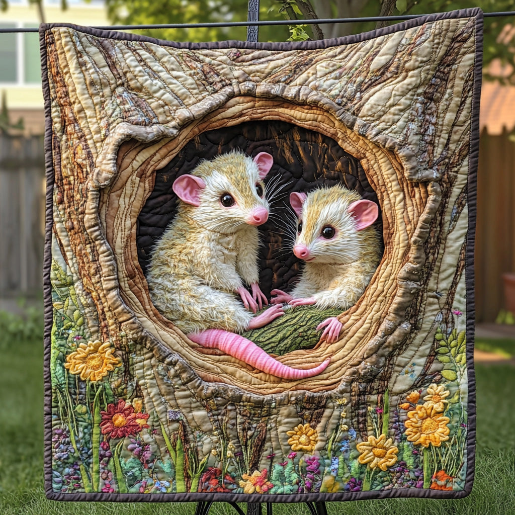 Hollow Haven Quilted Blanket