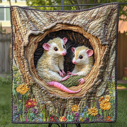 Hollow Haven Quilted Blanket