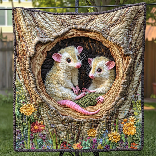 Hollow Haven Quilted Blanket