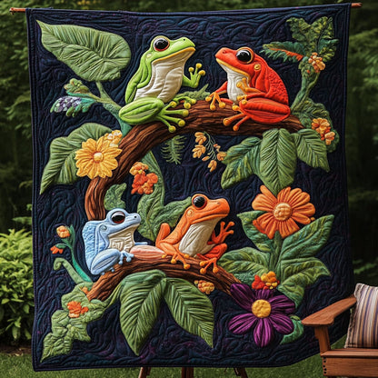 Hopscotch Hideaway Quilted Blanket
