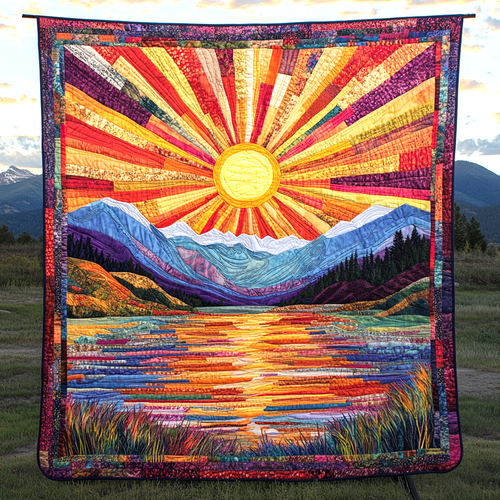 Horizon Dreams Quilted Blanket