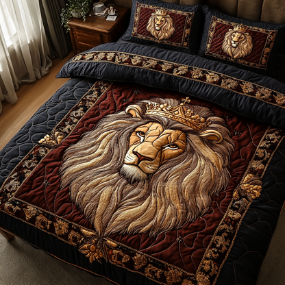Imperial Strength 3-Piece Quilted Bedding Set