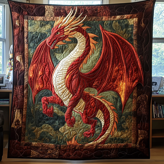 Infernal Majesty Quilted Blanket