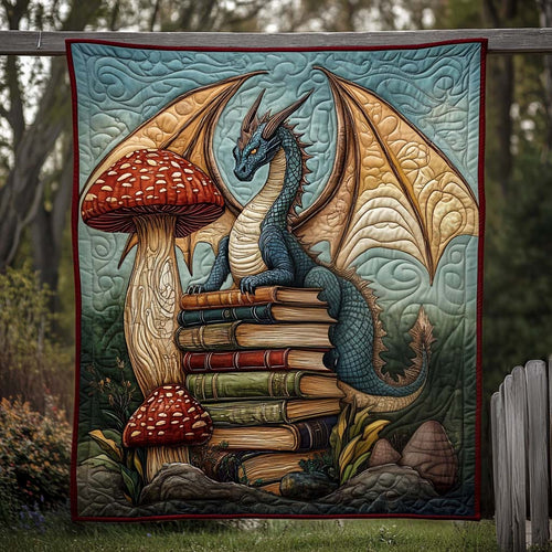 Inferno Roar Quilted Blanket